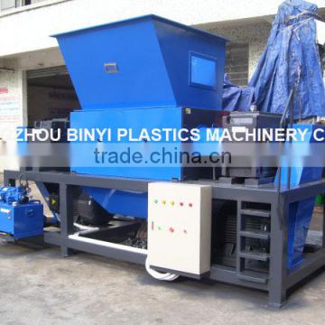 Small metal drum Shredder, Two shaft metal container shreddering machine manufactory