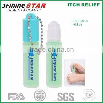 JS-05014 2015 new products After bites 8ml itch relief with bead chain