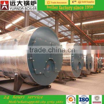 gas heat boiler/1t 2t 3t 4t 5t gas heated steam boiler/hot water boiler