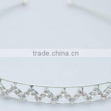 2014 angle hair hoop,crystal hair hoop, fashion hair hoop