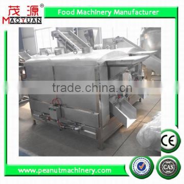 Automatic 200kg/hr rotary drum nut roaster--peanuts, cashew nuts,almond