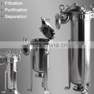 INOCO stainless steel single bag multi-bag filter housing for water treatment