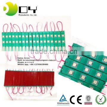 Green/Blue/Red 5050 3led Module Lighting DC12V 0.72W
