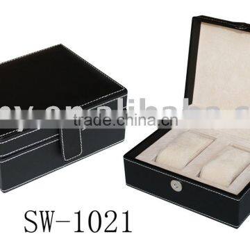 Luxury Leather Watch Boxes