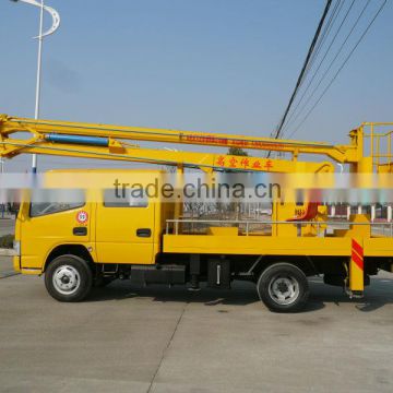 Factoy direct sale dongfeng 12m insulated bucket trucks