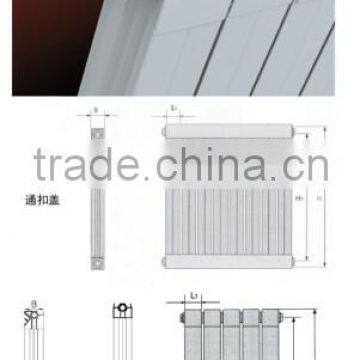 New Style 75*75 Steel-Aluminum Compound Pole Wing Pioneer Radiator photo-2