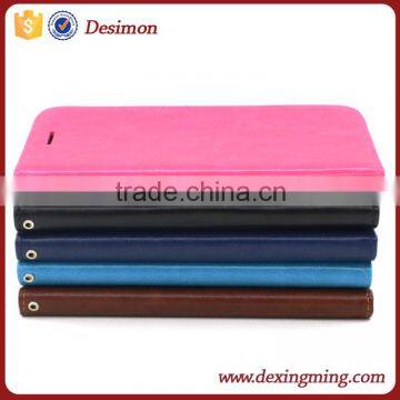 Wholesale stand flip cover leather phone case cover for htc desire 826