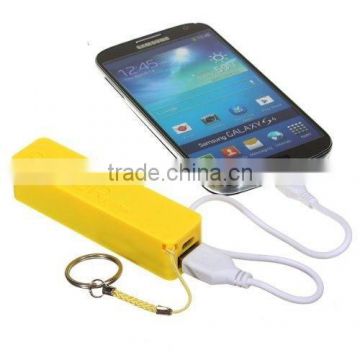 Portable External USB 2600 mAh Battery Charger Power Bank for Galaxy S3 S4 more