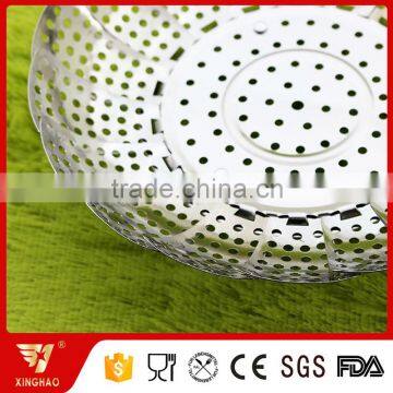 Wide-used Durable Kitchen Accessories SS201 Steaming Tray Fruit Bowl photo-5