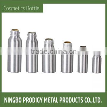 S-120ml,100ml,80ml,65ml,50ml,30ml Round Shoulder cosmetic Aluminum bottle Set containers