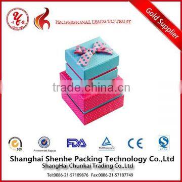 custom gift packaging box with cover paper box