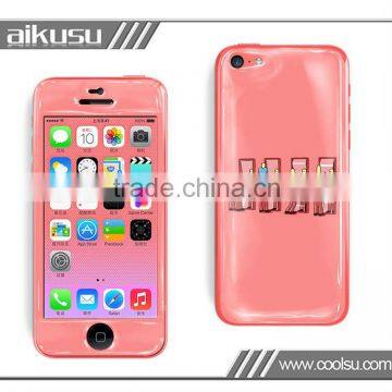 For iphone 5c decal skin gel sticker