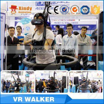 Omni Walking vr 3 Dof 3 Seat 9d Cinema Movie Theater 9d Theatre Simulator VR Treadmill photo-5