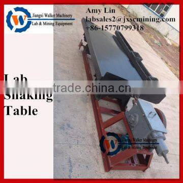 mini shaking table for mineral processing in lab, tin ore concentration equipment small gold shaking table