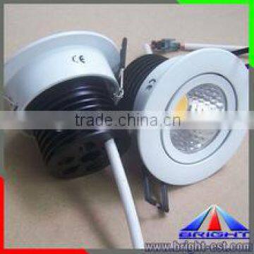 Manufacturer smd led downlight, IP50 waterproof led cob ceiling light downlight