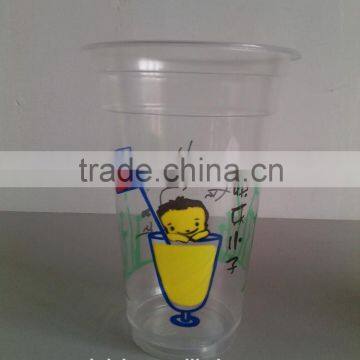 Clear plastic cup printer