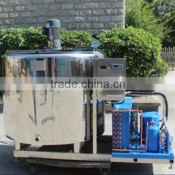 vertical cooling milk tank