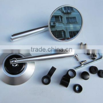 China CNC Silver rearview motorcycle side mirror