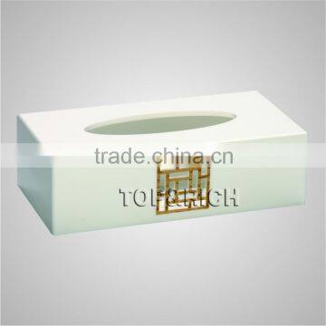 2015 custom made high quality Acrylic wooden tissue box with Experienced Factory Made