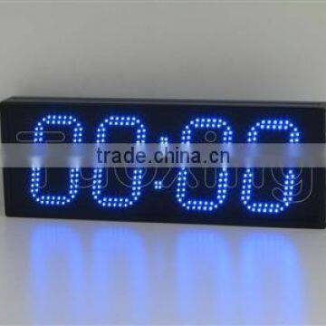 6 inch 4 digit led digital wall clock