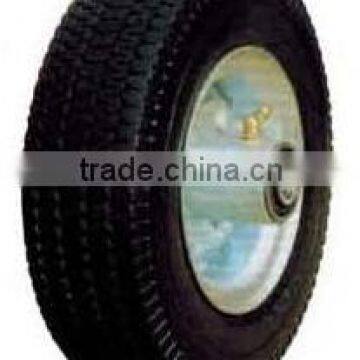 PU-1004 8"X 2.50-4 SUPER quality cheaper price ANY colour Europe Panama market PU wheels