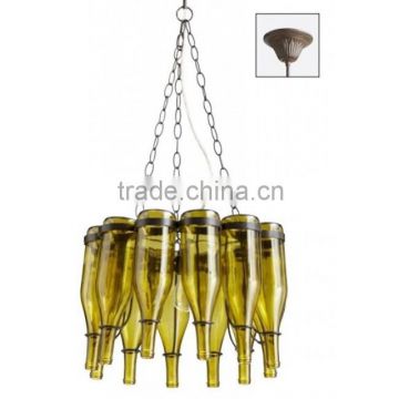 Modern Iron chandelier 1*E27 suspension lights made in china high quality pendant lamp fancy design chandelier