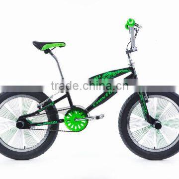 2016 new 20"aluminium alloy v brake freestyle bicycle/bike wholesale manufacturer in China