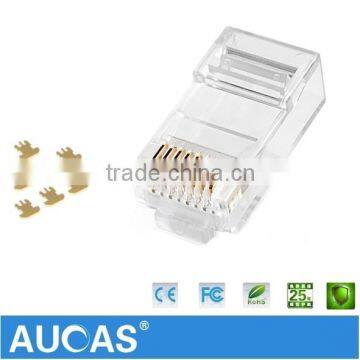 Network Cable Cat6E RJ45 Connector FTP Bare Copper Wire At Factory Price