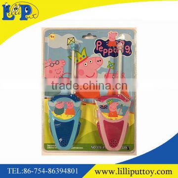 New design 2pcs plastic interphone toy for children