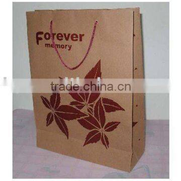 100% recycled brown craft paper bag(PB-107)