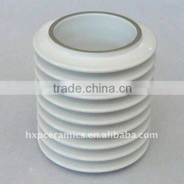 Glazed ceramic tube& metallizing ceramic tube