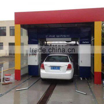 used automatic car wash machine installed in glass room