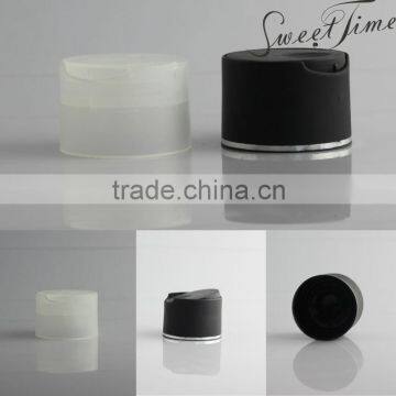 Good quality black/white 24/415 PP caps
