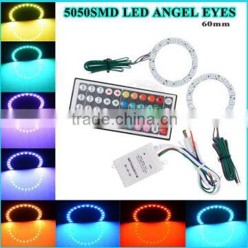 many Color 50 mm 60mm 110mm 12mm 130mm 140mm Car Angle Eyes 5050 smd led