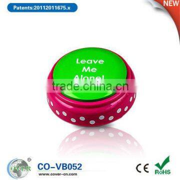 voice easy button accept customer's logo printing