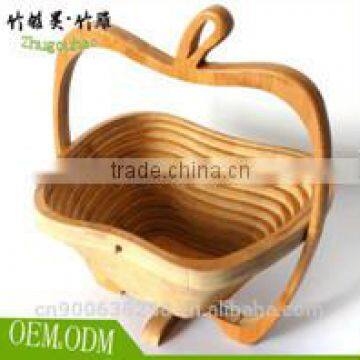 Bamboo tea can tin tea coffee caddy