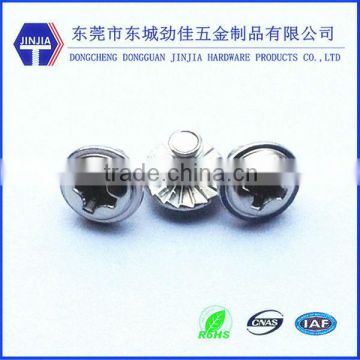 special head screw knurled head shoulder screw