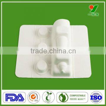 100% sugar cane fiber disposable bagasse fiber pulp trays