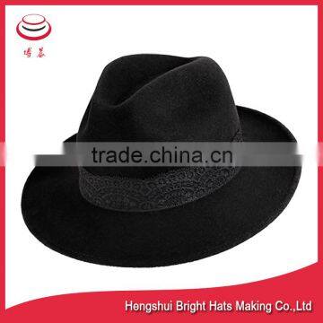 Custom Wool Felt Trilby Hat photo-3