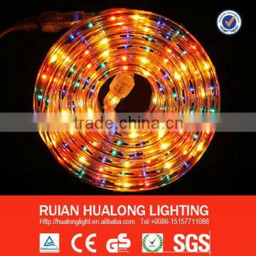 chasing colorful PVC led rope light