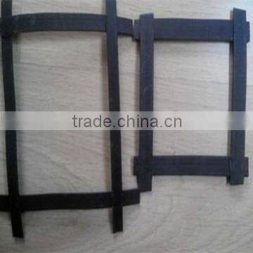 30KN/M--150KN/M cheap steel plastic complex geogrid