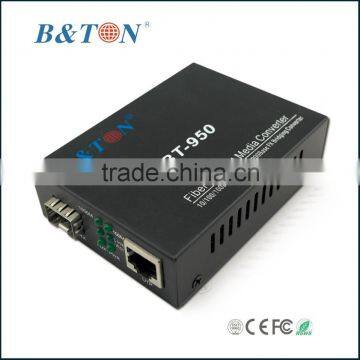 10/100/1000M Ethernet to Fiber Media Converter 1SFP + 1RJ45 Port fiber optic switch