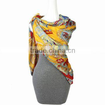 Fashion Printing chiffon scarf package box Square Scarf