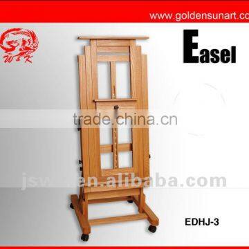 Wooden artist studio easel