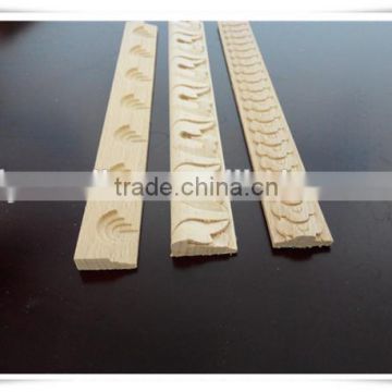 unpainted beech wood mouldings