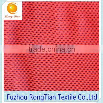 Hot Sells 283 Red Spandex Polyester Mesh Fabric for Bed Cover photo-2