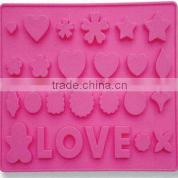 FDA/LFGB/SGS approved high quality silicone mold chocolate