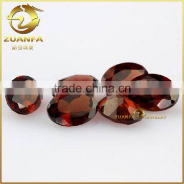 high quality oval fancy shape polishing Mozambique garnet natural gemstone