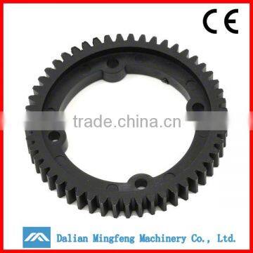 Custom molded plastic gears