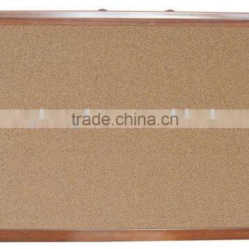 Aluminum frame cork board